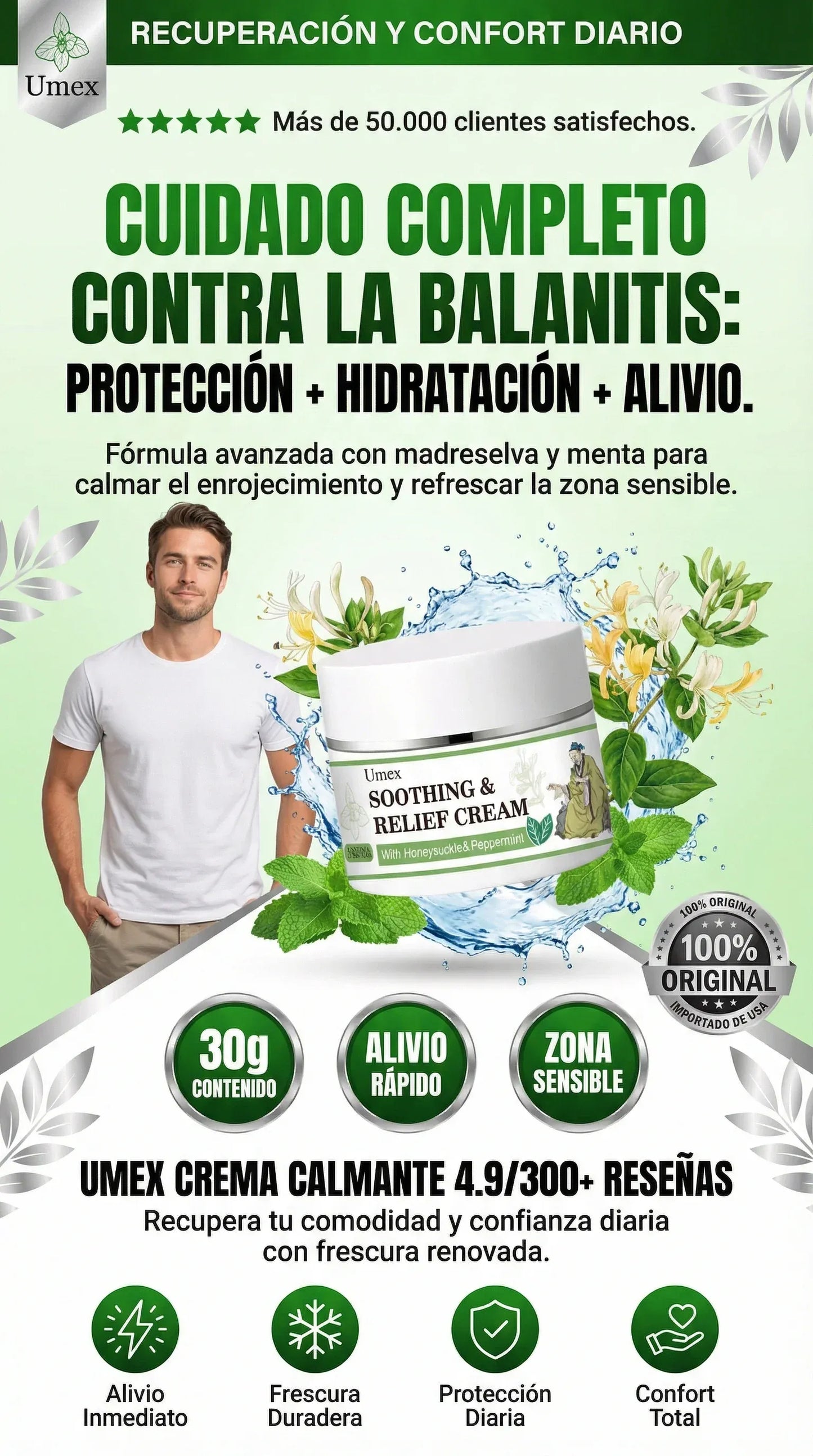 Nueva Crema Umex®: Recupera tu comodidad y confianza eliminando la picazón y el malestar al instante