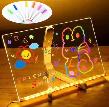 MAGIC DRAW® – La pizarra LED que hace brillar la imaginación de tu peque ✨🧠