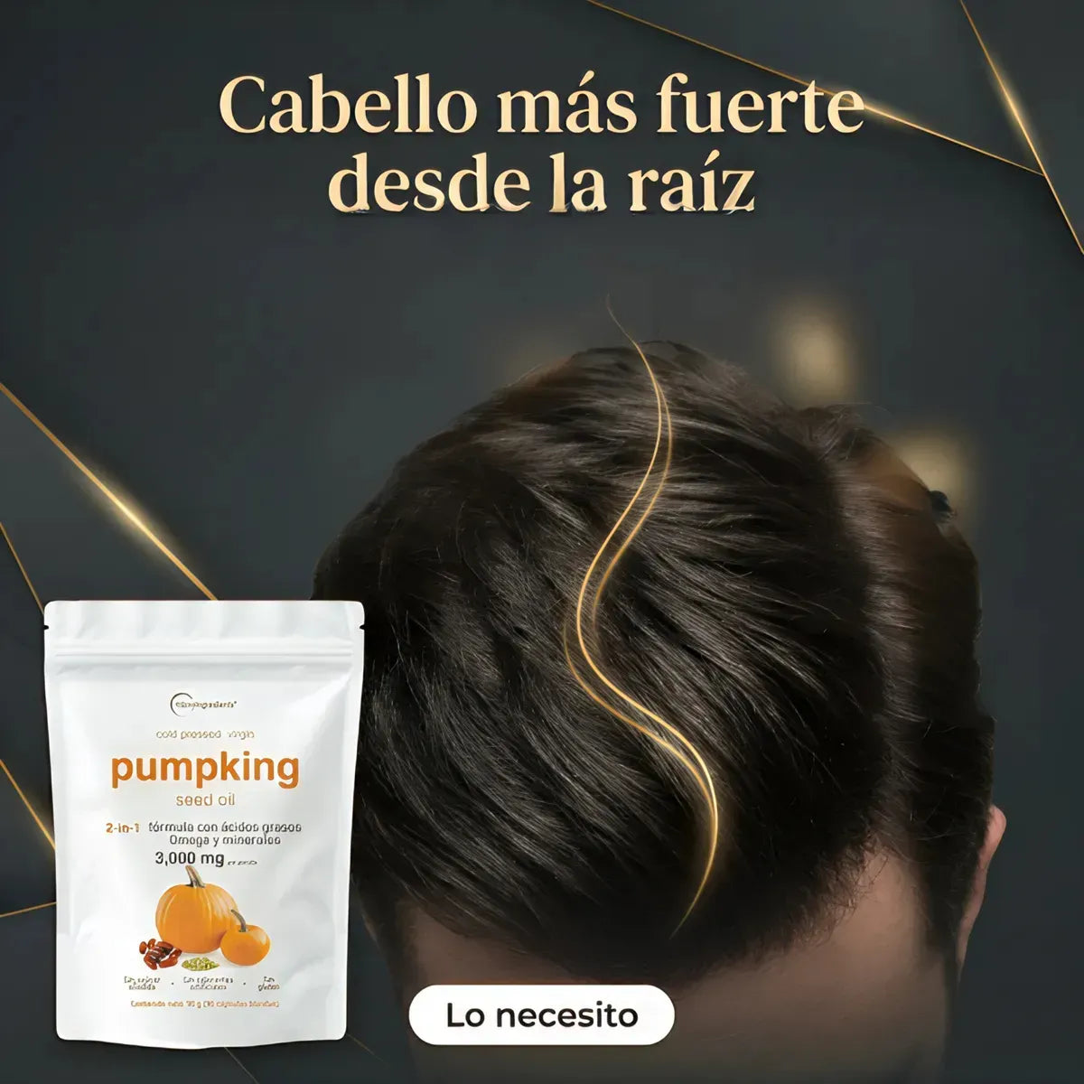 Nuevas Cápsulas de Semilla de Calabaza®: Protege tu próstata y recupera un cabello fuerte en tiempo récord