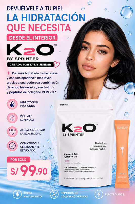 Nuevo k2o® by Sprinter: Despierta tu poder de atracción y recupera una piel irresistiblemente joven y firme en solo 4 semanas