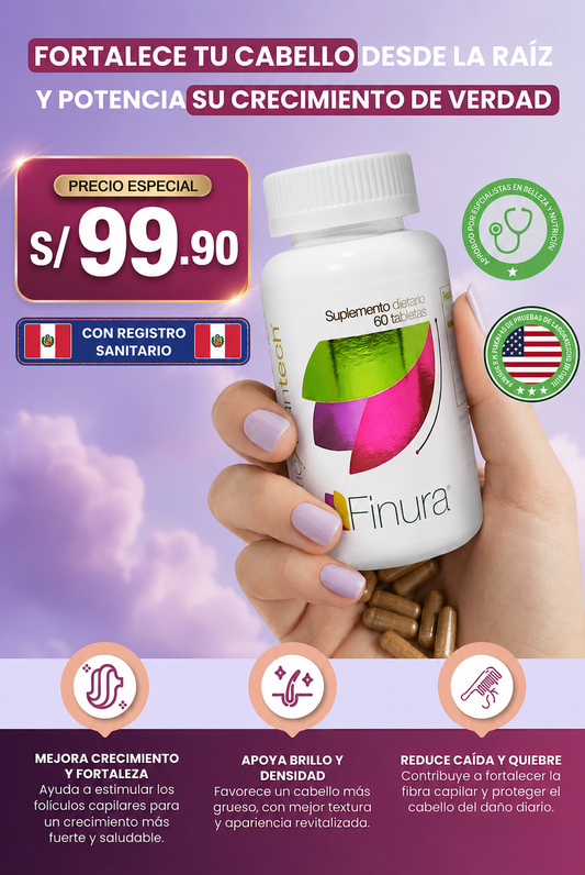 Nueva fórmula Finura®: Recupera un cabello grueso, abundante y detén la caída por completo en solo 3 semanas
