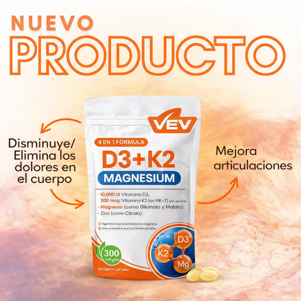 Nuevo Corefeel D3 + K2®: El fin de la rigidez y el dolor causado por la artritis en tus huesos y articulaciones
