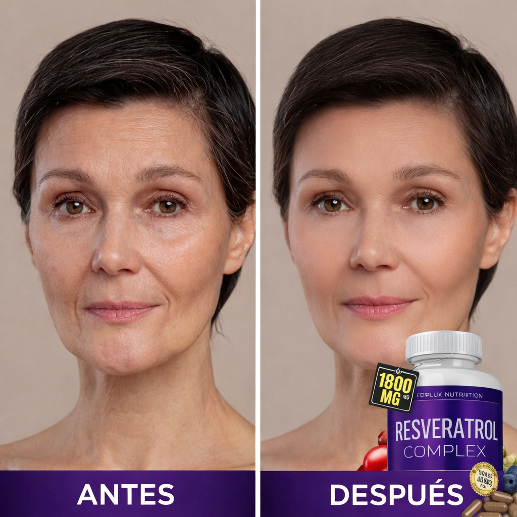 Resveratrol Complex®: El secreto natural para borrar 10 años de arrugas en tu rostro