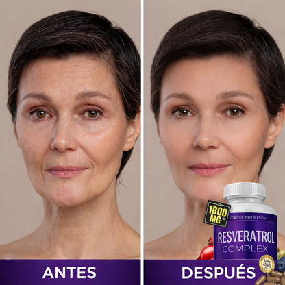 Resveratrol Complex®: El secreto natural para borrar 10 años de arrugas en tu rostro