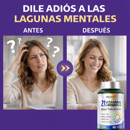 FlyNew 21®: Elimina las lagunas mentales y recupera tu agudeza mental hoy mismo