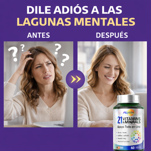 FlyNew 21®: Elimina las lagunas mentales y recupera tu agudeza mental hoy mismo