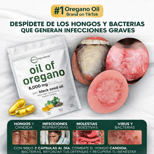 Nuevo Oregano Oil®: Elimina el hongo Cándida y recupera tu salud íntima en solo 2 semanas.