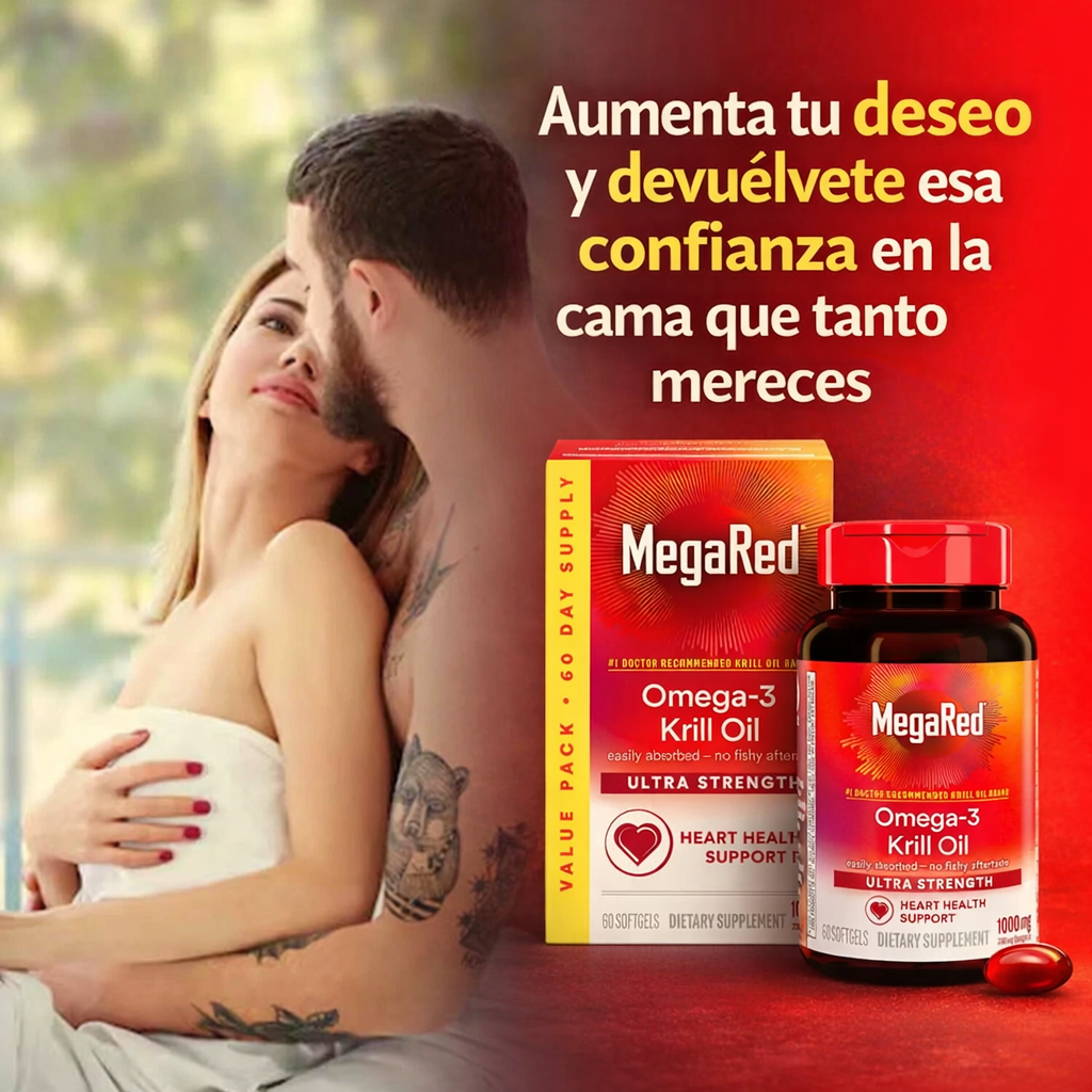 Nuevo MegaRed®: El secreto antártico para recuperar tu potencia sexual y energía masculina en tiempo récord