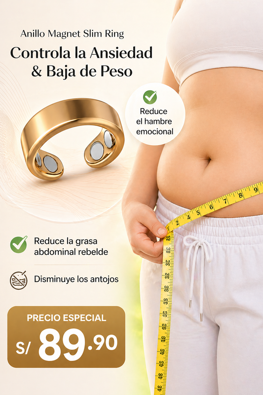 Anillo Magnético de Cobre®: Recupera tu figura al instante