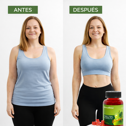 Gomitas NEWELLME ACV®: Baja de peso y revitaliza tu cuerpo sin el amargo sabor del vinagre
