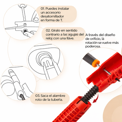 Llave Multiusos 8 en 1®: Repara cualquier fuga en segundos, incluso en los lugares más difíciles