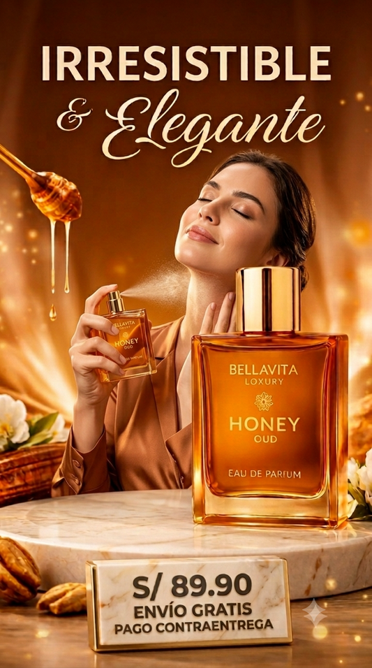 Nuevo Perfume Honey Oud®: Cautiva con un aroma irresistible y elegante que dura todo el día