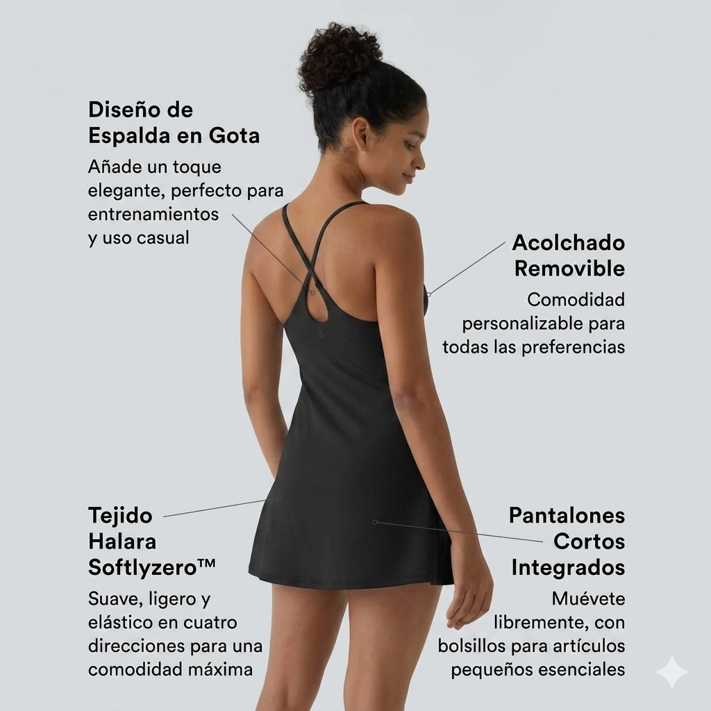 SoftlyZero® Plush: Realza tu figura y mantén la frescura con su diseño de espalda libre