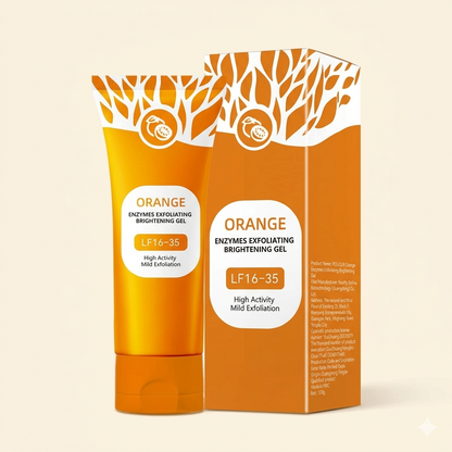 Gel Exfoliante de Naranja®: ¡Elimina las manchas negras y recupera el tono natural de tu piel en solo 10 días!