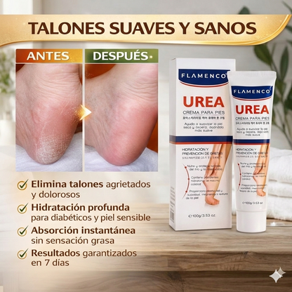 Nueva Crema de Urea 25% Flamenco®: Recupera la suavidad de tus pies y elimina los callos en solo 1 semana
