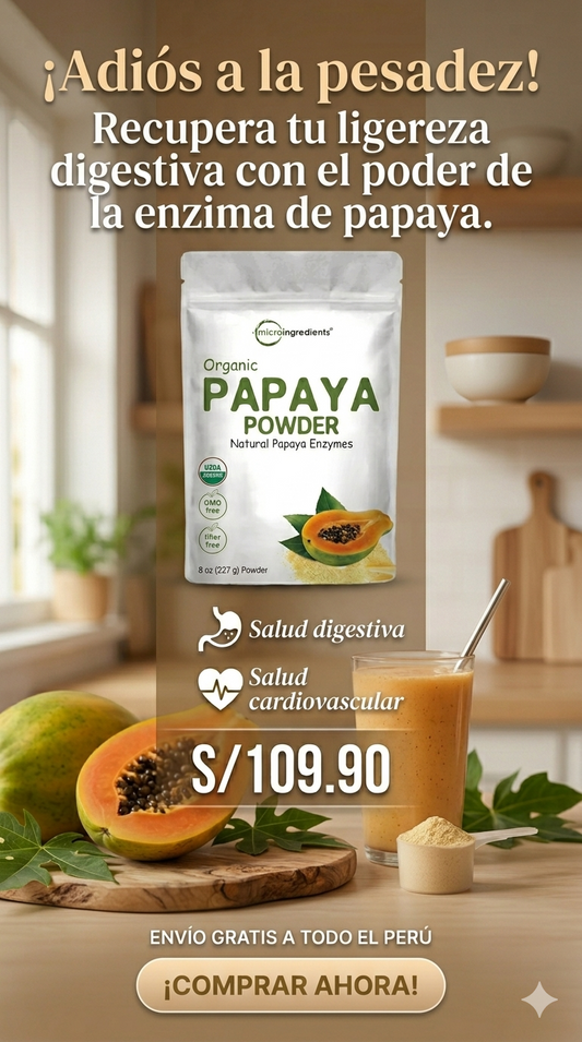 Micro Ingredients Polvo de Papaya Orgánica