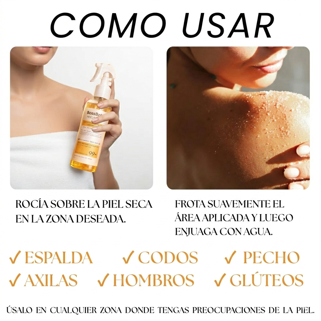 Nuevo exfoliante aclarante PEELSHOT®: Elimina las zonas oscuras y recupera tu tono natural en minutos.