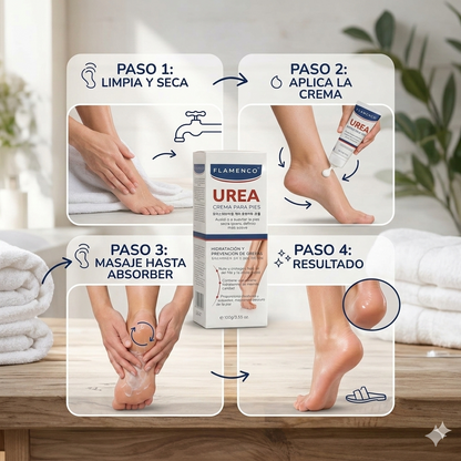 Nueva Crema de Urea 25% Flamenco®: Recupera la suavidad de tus pies y elimina los callos en solo 1 semana