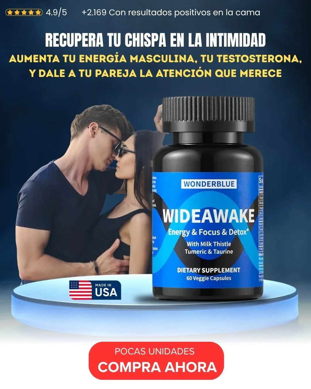 WonderBlue WideAwake®: Energía explosiva y vitalidad máxima al instante