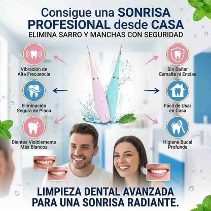 Limpiador Dental Ultrasónico®: Recupera una sonrisa blanca y libre de sarro en solo minutos