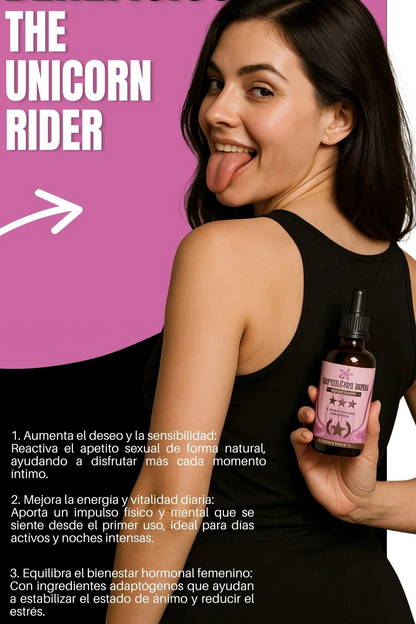 Nuevo The Unicorn Rider®: Recupera tu deseo y enciende la pasión en tu relación de forma natural