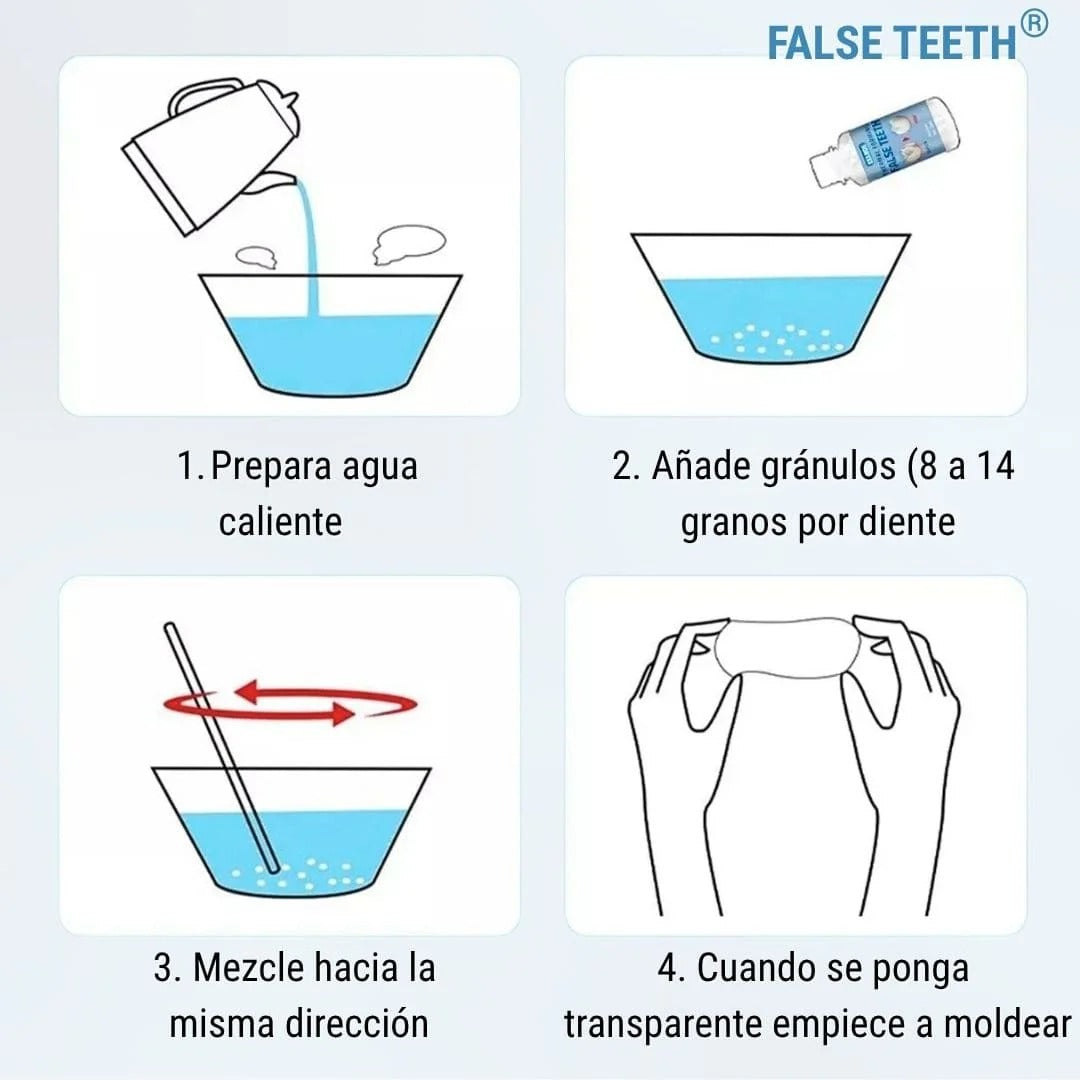 Nuevo Kit de Reparación Dental®: ¡Recupera tu sonrisa perfecta y tu confianza al instante sin ir al dentista!