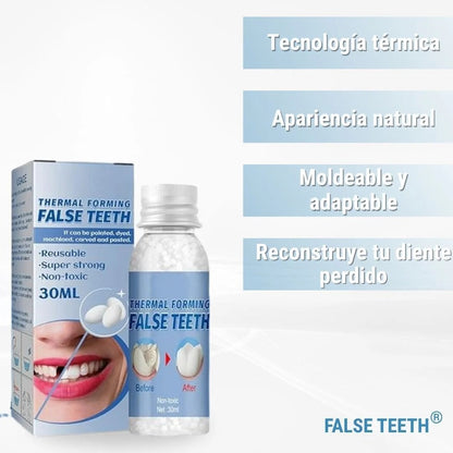 Nuevo Kit de Reparación Dental®: ¡Recupera tu sonrisa perfecta y tu confianza al instante sin ir al dentista!