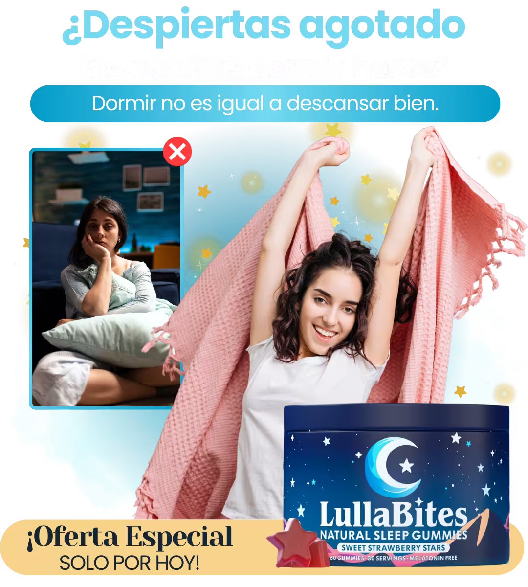 LullaBites®: Dile adiós al insomnio y despierta con energía cada mañana