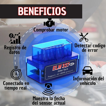 Escáner Automotriz ELM327®: Descubre qué le pasa a tu carro en tiempo real y ahorra miles en mecánicos